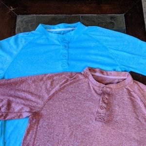 Stanley moisture wicking Henley's